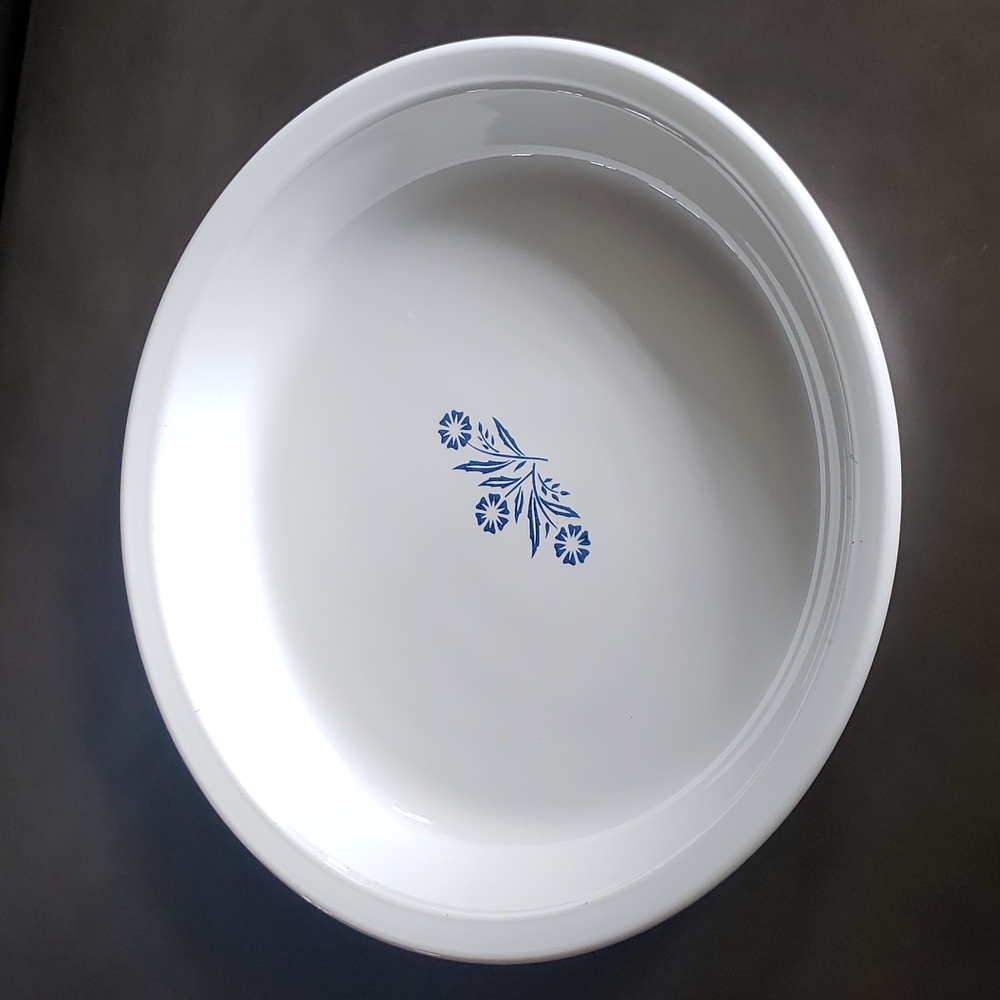 Corning Ware Blue Flower Pie Plate - Picture 10 of 11
